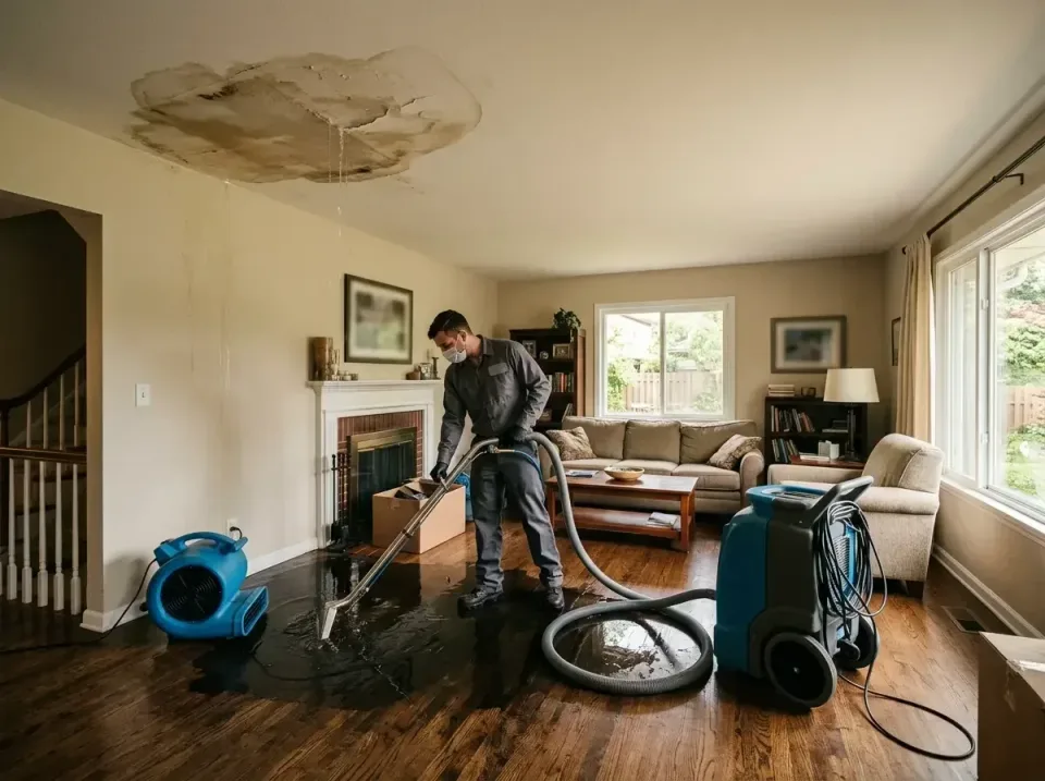 attic-pipe-burst-ceiling-drip-008 — frequently asked questions, Water Damage Restoration & Carpet Care in Everson, WA